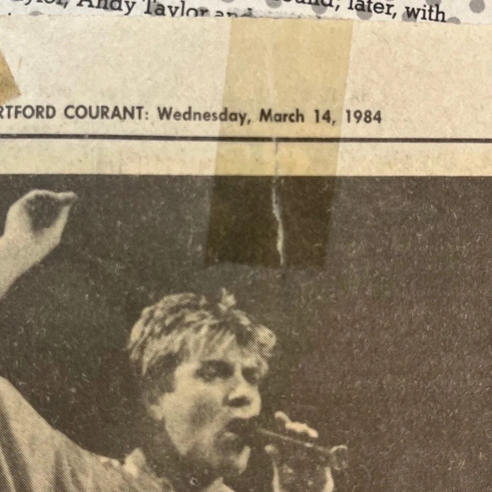 Vintage Duran Duran 1987 "Strange Behaviour Tour" Concert Book - Picture 10 of 11